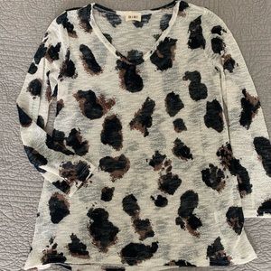 Lightweight Slouchy Cheetah Sweater